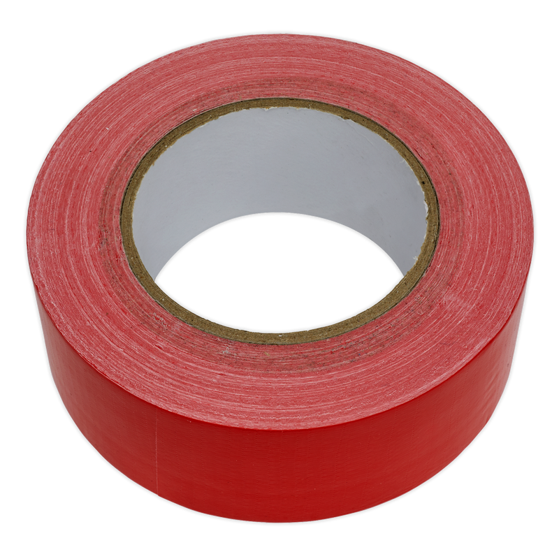 Sealey DTR 50mm x 50m Red Duct Tape