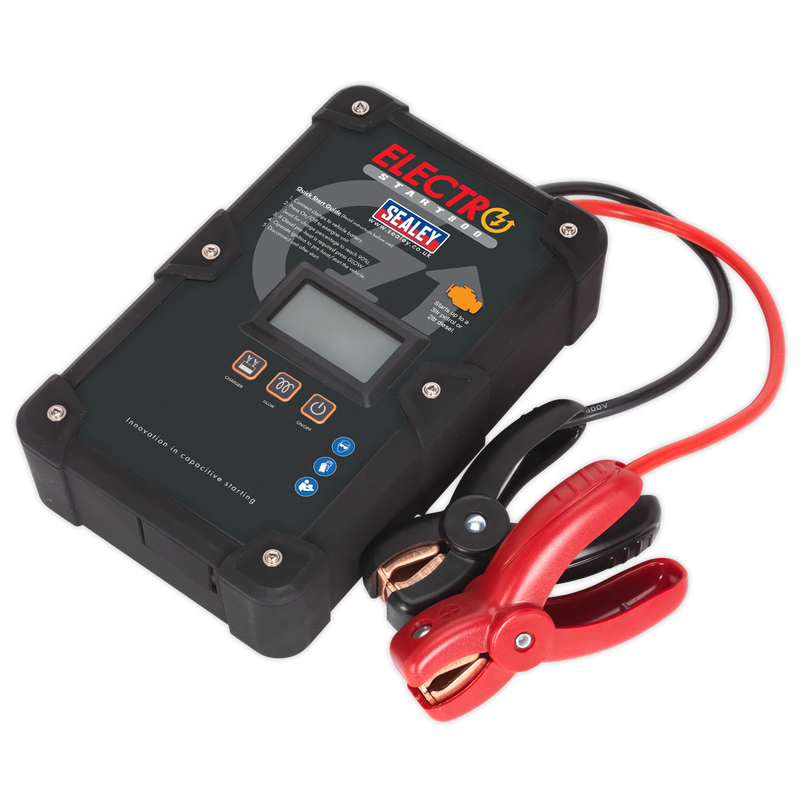 Sealey E/START800 800A 12V ElectroStart® Batteryless Jump Starter