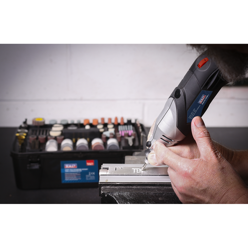 Sealey E5188 219pc Multipurpose Rotary Tool & Engraver Kit