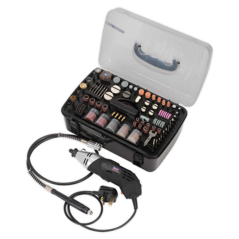 Sealey E5188 219pc Multipurpose Rotary Tool & Engraver Kit