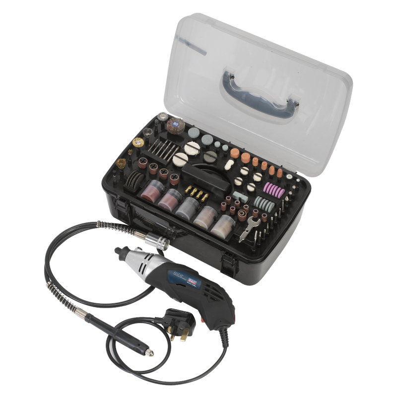 Sealey E5188 219pc Multipurpose Rotary Tool & Engraver Kit