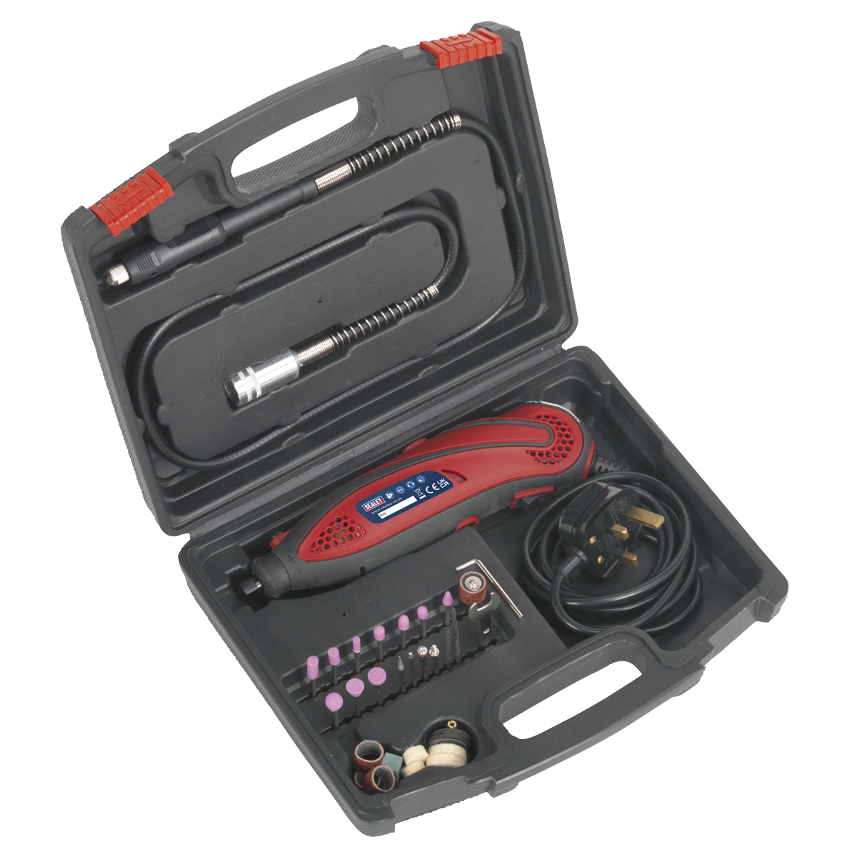 Sealey E540 40pc Multipurpose Rotary Tool & Engraver Kit