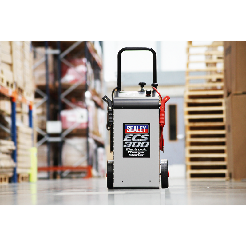 Sealey ECS300 300/45A 12/24V Electronic Starter/Charger
