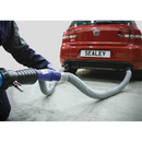 Sealey EFS07 Exhaust Fume Extractor with 3m Ducting