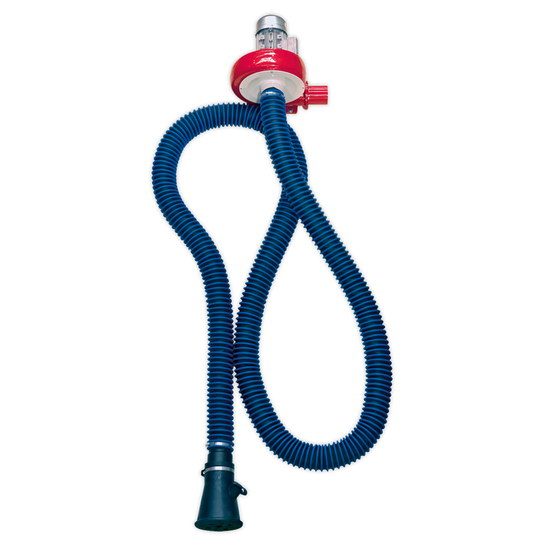 Sealey EFS101 370W Exhaust Fume Extraction System Single Duct