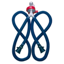 Sealey EFS102 370W Exhaust Fume Extraction System Twin Duct