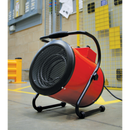 Sealey EH3001 3kW Industrial Fan Heater with 2 Heat Settings