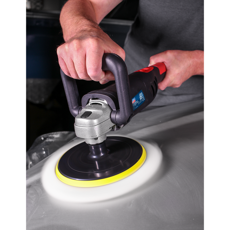 Sealey ER1700PD 180mm Lightweight Digital Polisher 1100W