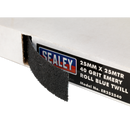 Sealey ER252540 25mm x 25m Emery Roll Blue Twill - 40Grit