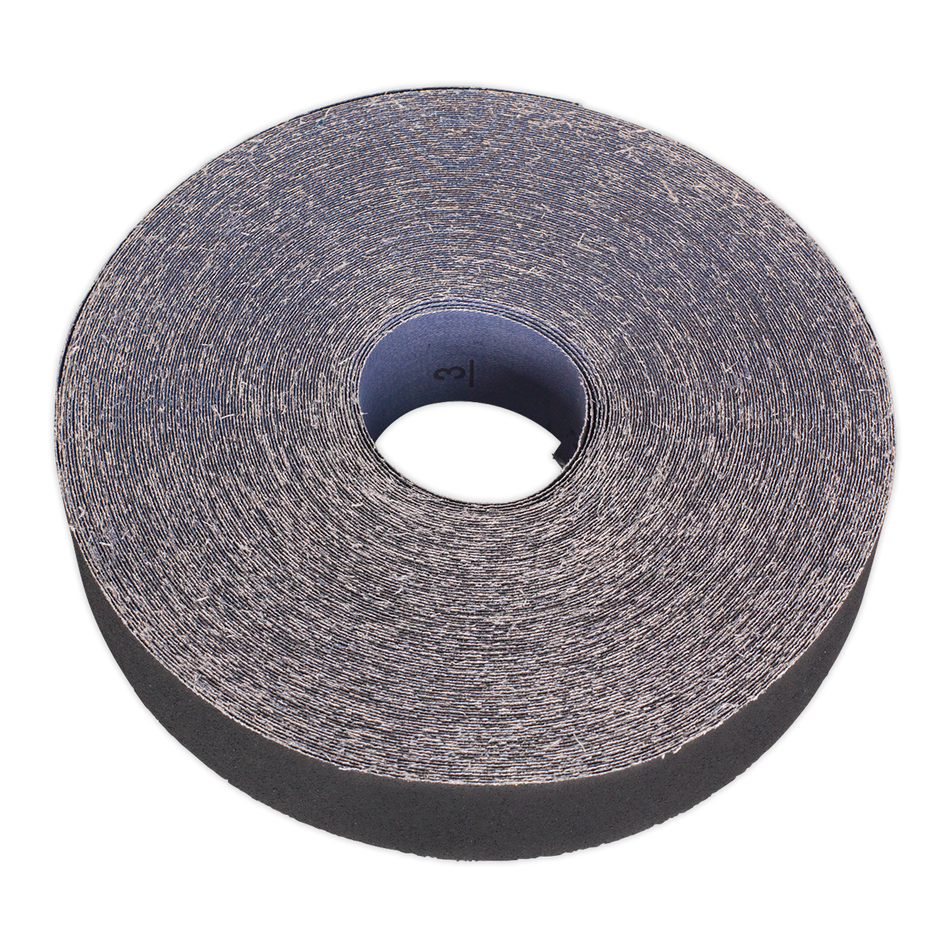 Sealey ERB2550120 25mm x 50m Engineer's Emery Roll Brown - 120Grit