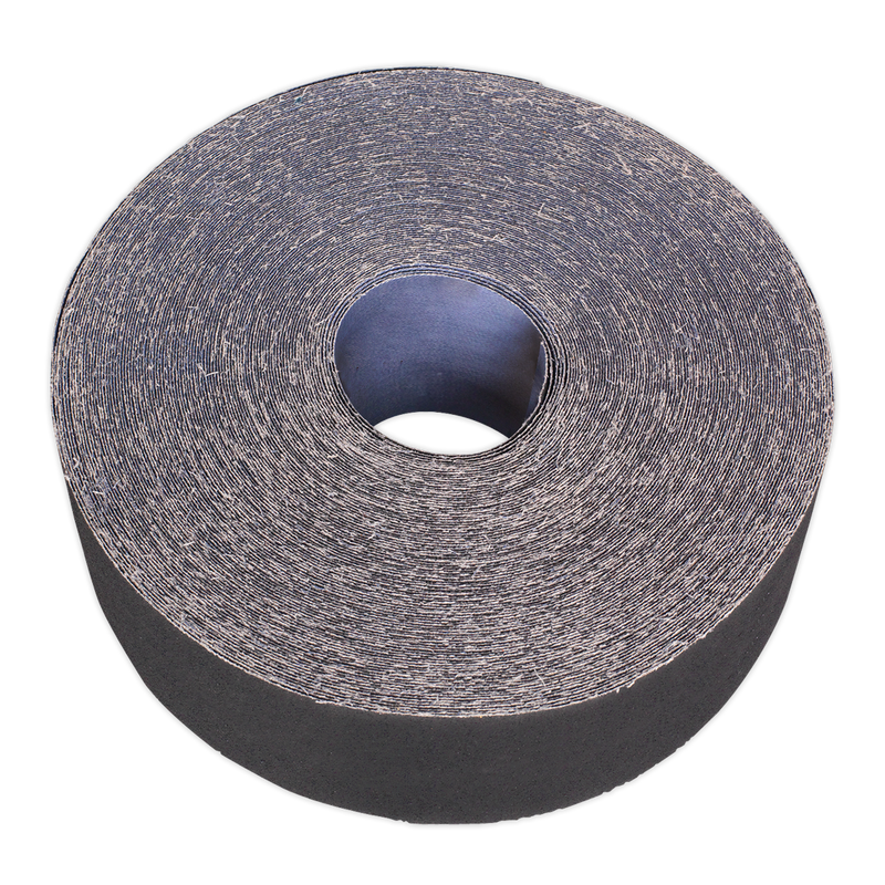 Sealey ER505080 50mm x 50m Emery Roll Blue Twill - 80Grit