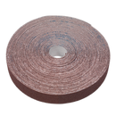 Sealey ERB255080 25mm x 50m Engineer's Emery Roll Brown - 80Grit