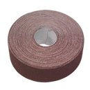 Sealey ERB5050120 50mm x 50m Engineer's Emery Roll Brown - 120Grit