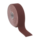 Sealey ERB505080 50mm x 50m Engineer's Emery Roll Brown - 80Grit