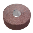 Sealey ERB505080 50mm x 50m Engineer's Emery Roll Brown - 80Grit