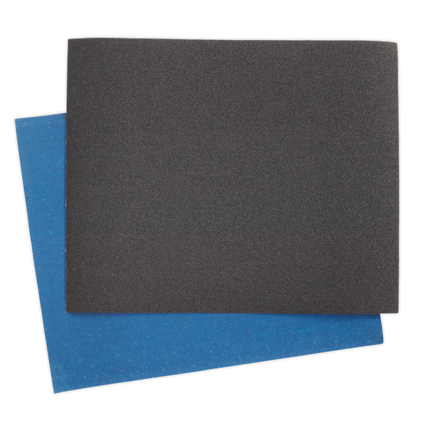 Sealey ES2328150 230 x 280mm Emery Sheet Blue Twill 150Grit - Pack of 25