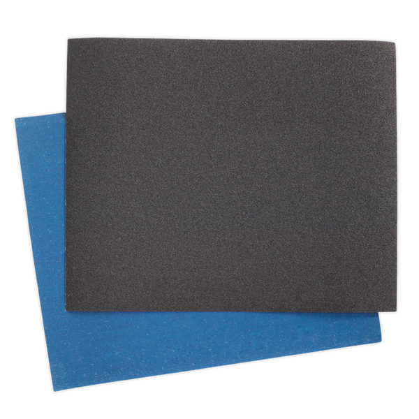 Sealey ES232840 230 x 280mm Emery Sheet Blue Twill 40Grit - Pack of 25
