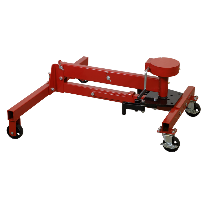 Sealey ES480D 450kg Folding 360√Ç¬∫ Rotating Engine Stand with Geared Handle Drive