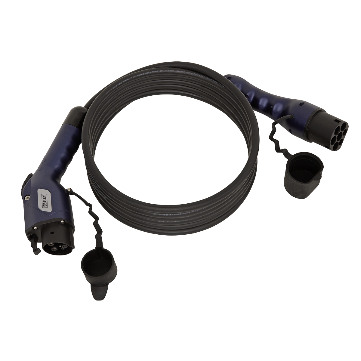 Sealey EVCC1216 5m 16A Type 1 to Type 2 EV Charger Cable