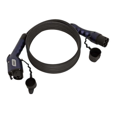 Sealey EVCC1216 5m 16A Type 1 to Type 2 EV Charger Cable