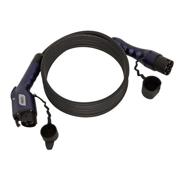 Sealey EVCC1216 5m 16A Type 1 to Type 2 EV Charger Cable