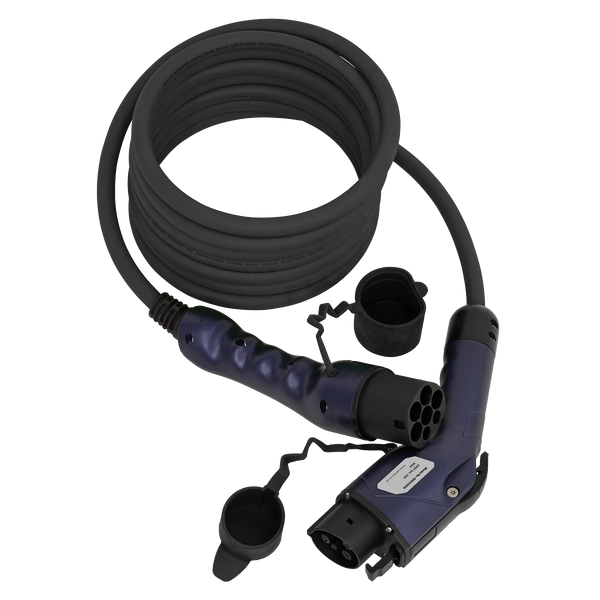 Sealey EVCC1232 5m 32A Type 1 to Type 2 EV Charging Cable