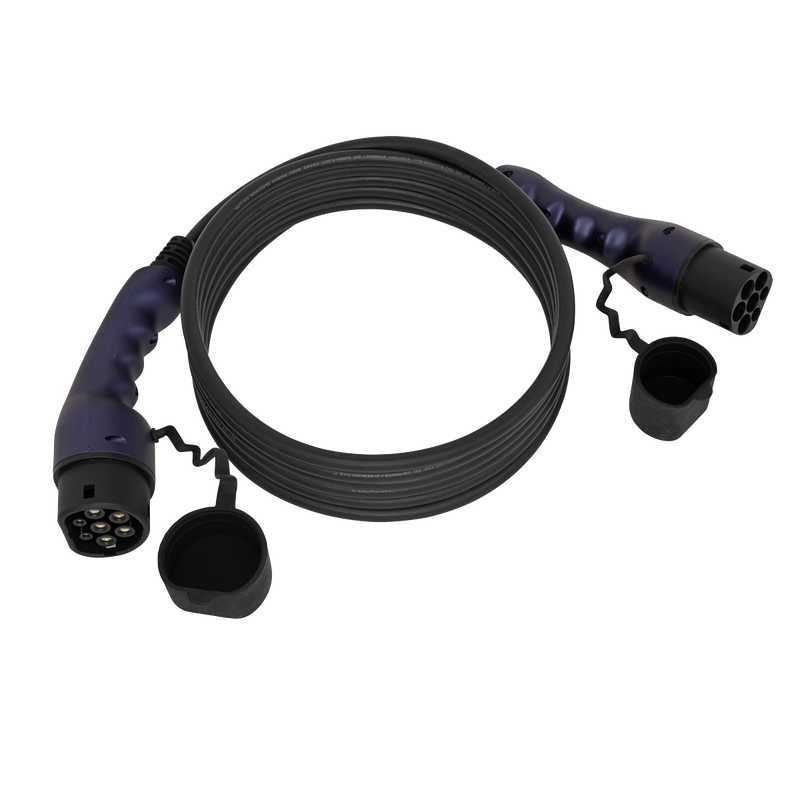 Sealey EVCC2216 5m 16A Type 2 to Type 2 EV Charging Cable