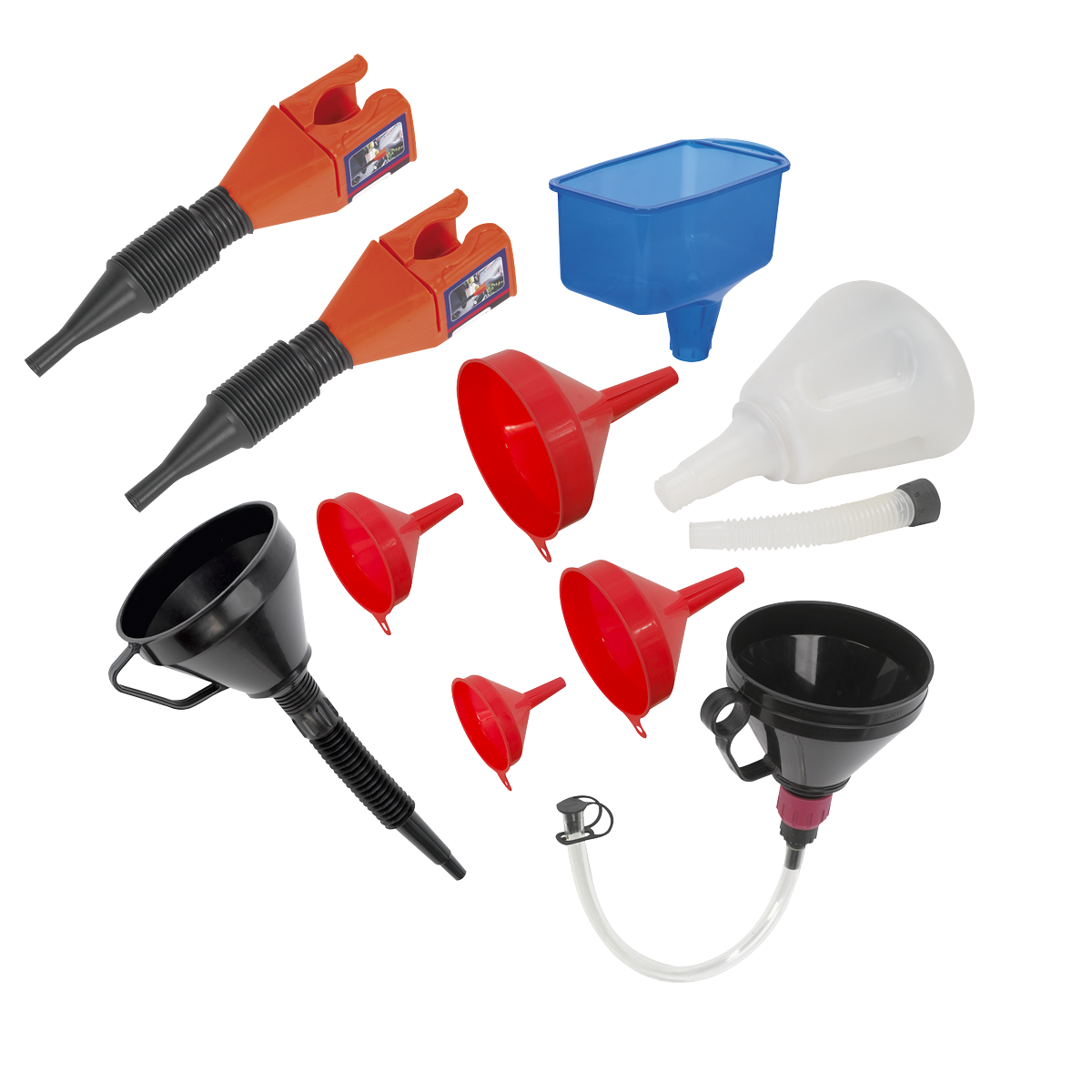 Sealey F10COMBO 10pc Funnel Combo