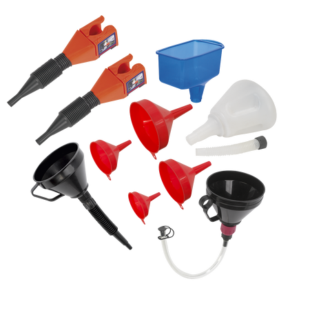 Sealey F10COMBO 10pc Funnel Combo