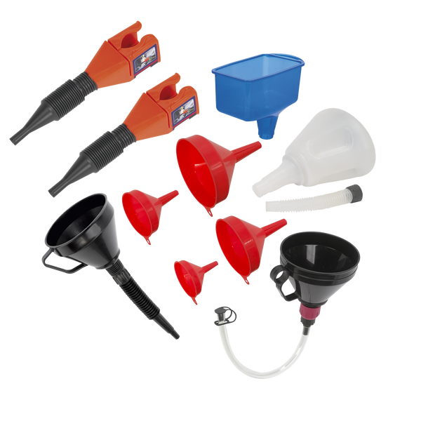 Sealey F10COMBO 10pc Funnel Combo
