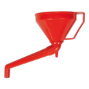 Sealey F16 160mm Funnel with Fixed Offset Spout & Filter