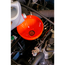 Sealey F2 200mm Fixed Spout Funnel with Filter