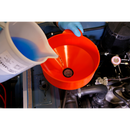 Sealey F3 250mm Fixed Spout Funnel with Filter