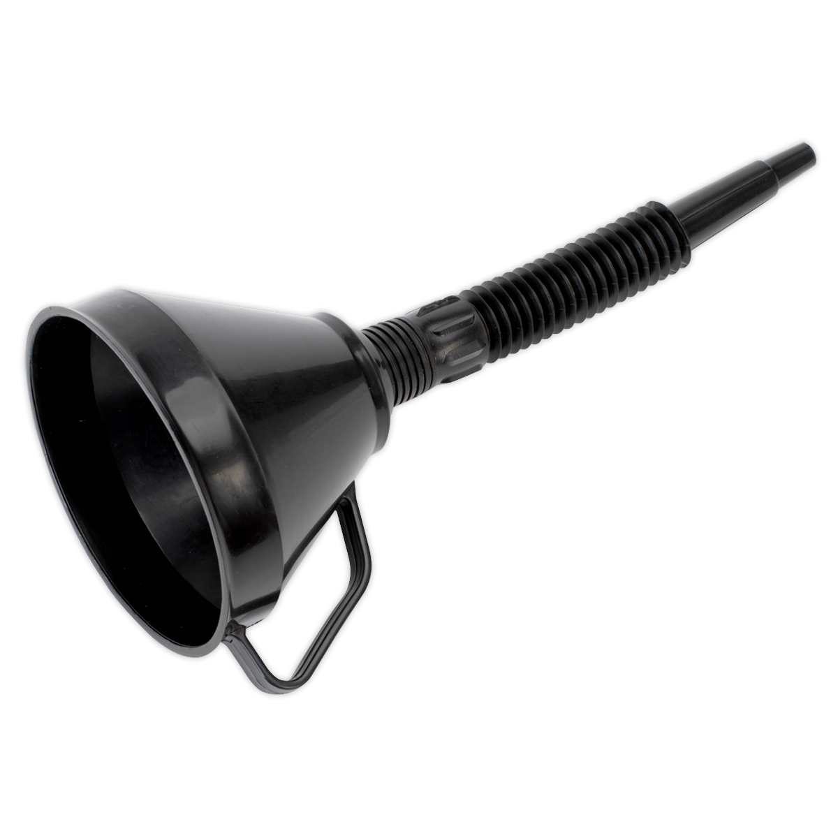 Sealey F6 160mm Funnel with Flexible Spout & Filter