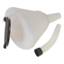 Sealey F99200 200mm Funnel with Closing Lid