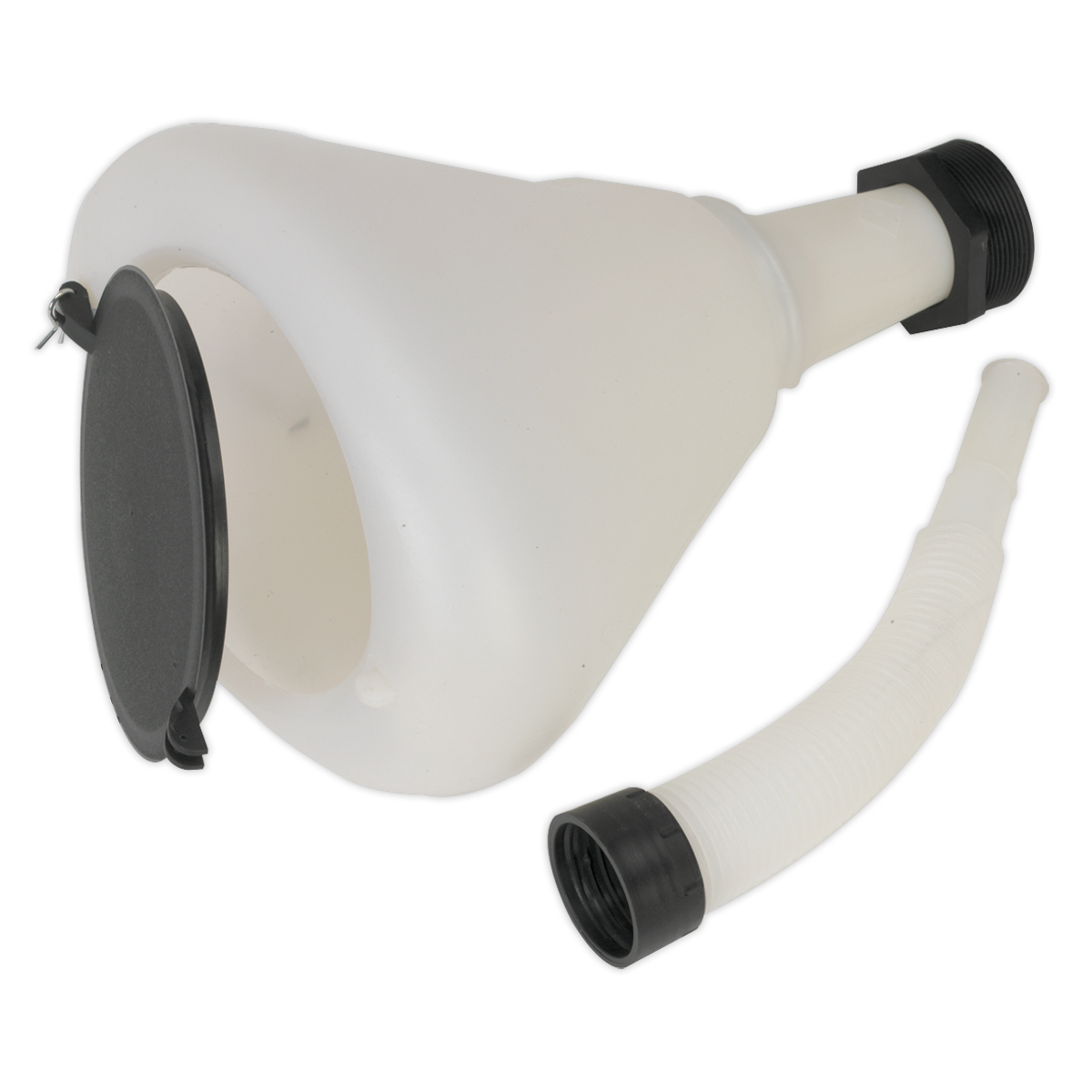 Sealey F99240 240mm Funnel with Closing Lid