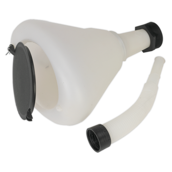 Sealey F99240 240mm Funnel with Closing Lid