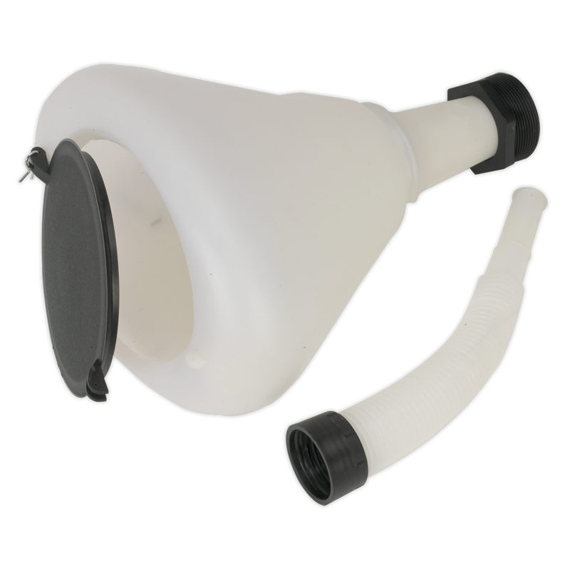 Sealey F99240 240mm Funnel with Closing Lid