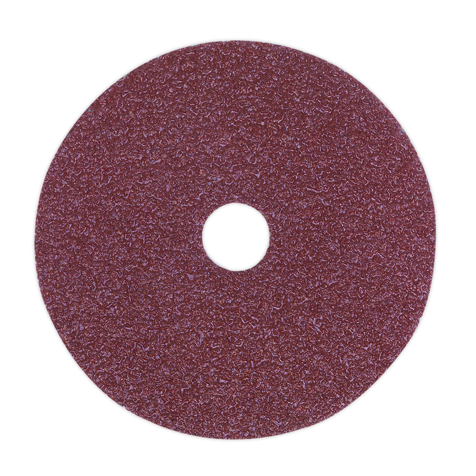 Sealey FBD10036 100mm Sanding Disc 36Grit - Pack of 25