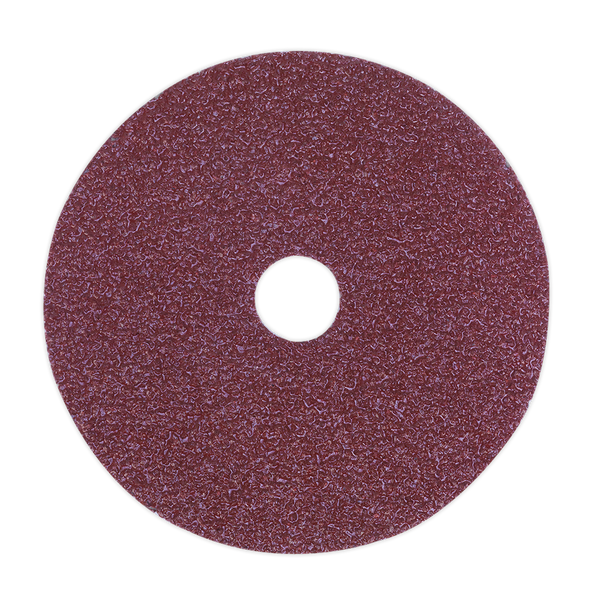 Sealey FBD10036 100mm Sanding Disc 36Grit - Pack of 25