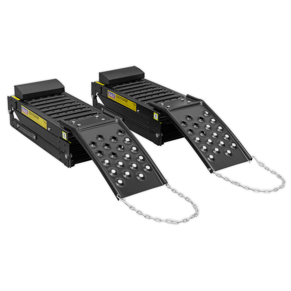 Sealey FCR500 500kg Capacity Folding Steel Loading Ramps