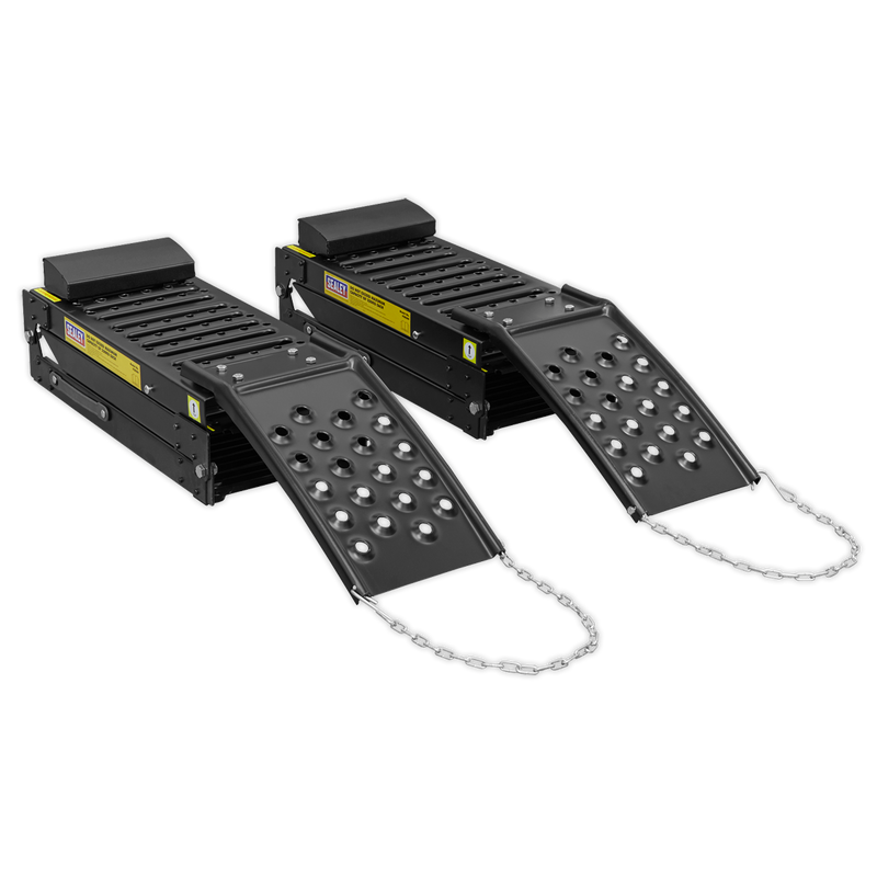 Sealey FCR500 500kg Capacity Folding Steel Loading Ramps