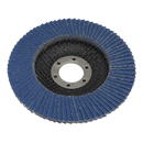 Sealey FD100120 100mm Zirconium Flap Disc 16mm Bore 120Grit
