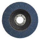 Sealey FD11540 115mm Zirconium Flap Disc 22mm Bore 40Grit