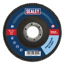 Sealey FD11560 115mm Zirconium Flap Disc 22mm Bore 60Grit