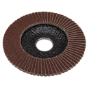 Sealey FD11560E 115mm Aluminium Oxide Flap Disc 22mm Bore 60Grit