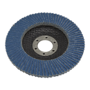 Sealey FD11580 115mm Zirconium Flap Disc 22mm Bore 80Grit