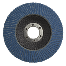 Sealey FD11580 115mm Zirconium Flap Disc 22mm Bore 80Grit