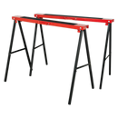 Sealey FDT2 Fold Down Trestles - Pair