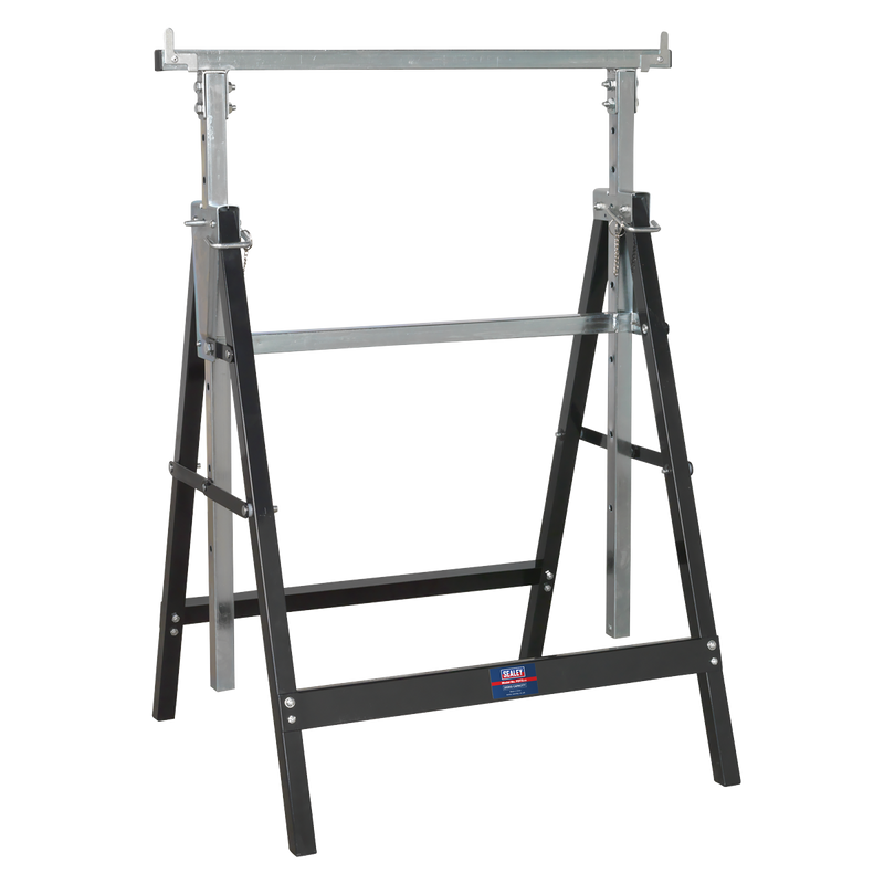 Sealey FDT3 Fold Down Telescopic Trestle - 200kg Capacity